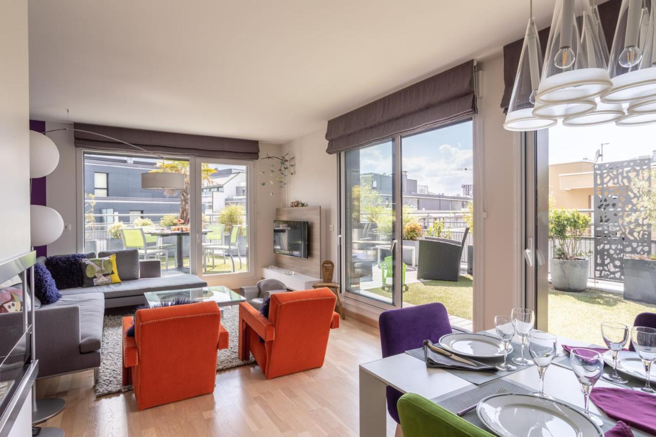 Illanka - Appartement 3 Chambres Avec Parking Et Terrasse Proche Gare Rennes Exterior photo